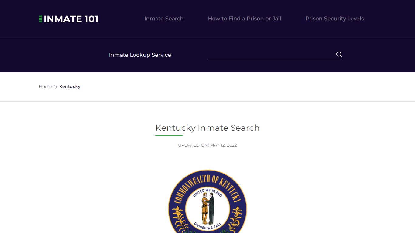 Kentucky Inmate Search – Kentucky Department of ...